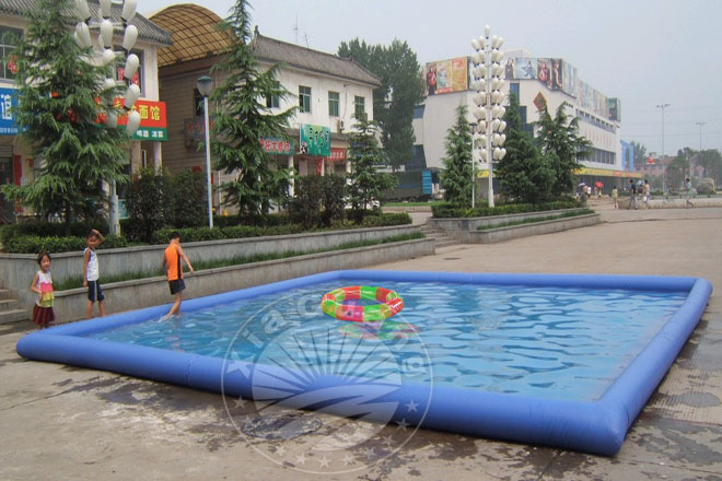 三家镇户外正方形游泳池